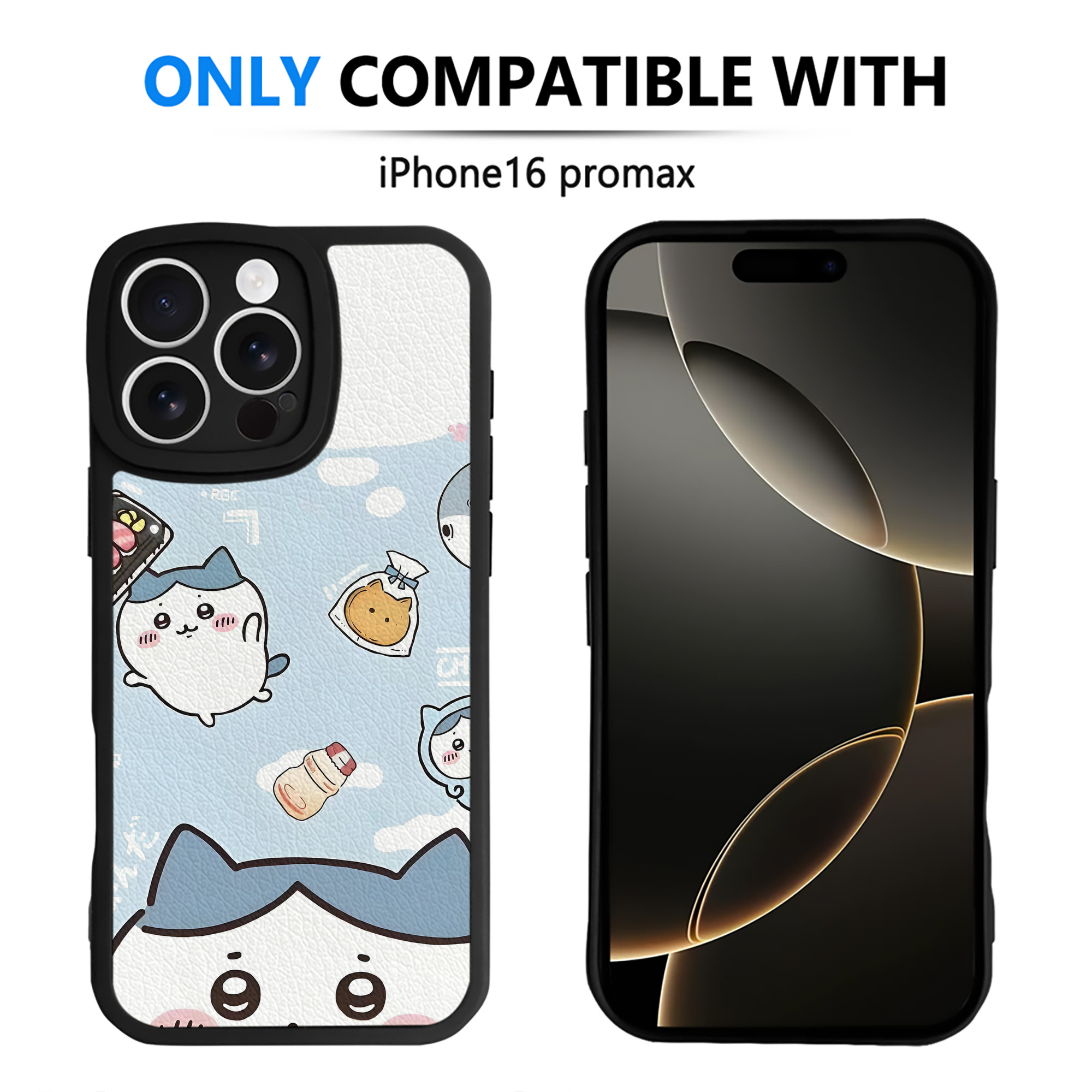 （画像用） ちいかわ Chii-kawa 【iPhone 16シリーズ対応】シリコンスマホケース（レザー調） 材質：シリコン